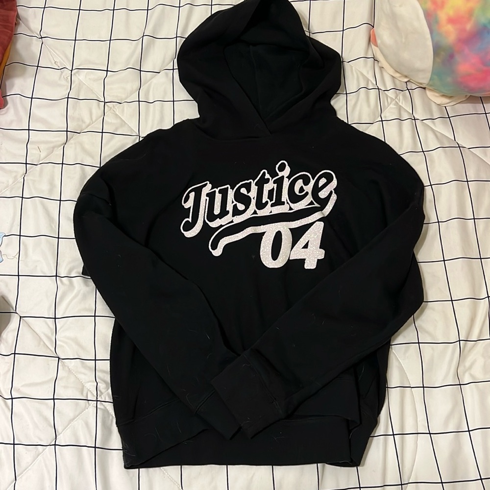 Girls Justice hoodie size large 12/14
